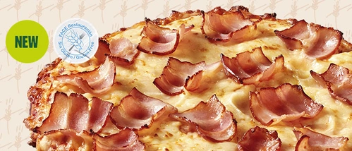 Pizza Sin Gluten – Bacon XL