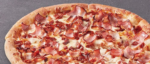 Pizza Crispy BBQ-Bacon